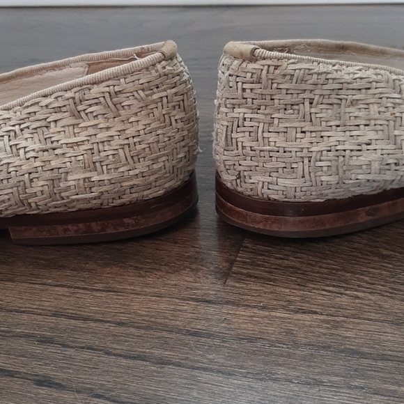 VINTAGE Handmade in Italy Joan & David Woven Leather Loafers, Granny Cottage 7.5 - Picture 5 of 11